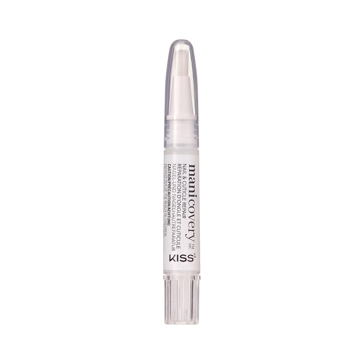 Kiss Manicovery Nail & Cuticle Repair | Nail Adhesive, Press-On Glue, Serum Twist Pen, Vitamin E & Jojoba Oil Infused, 0.04 fl. oz.