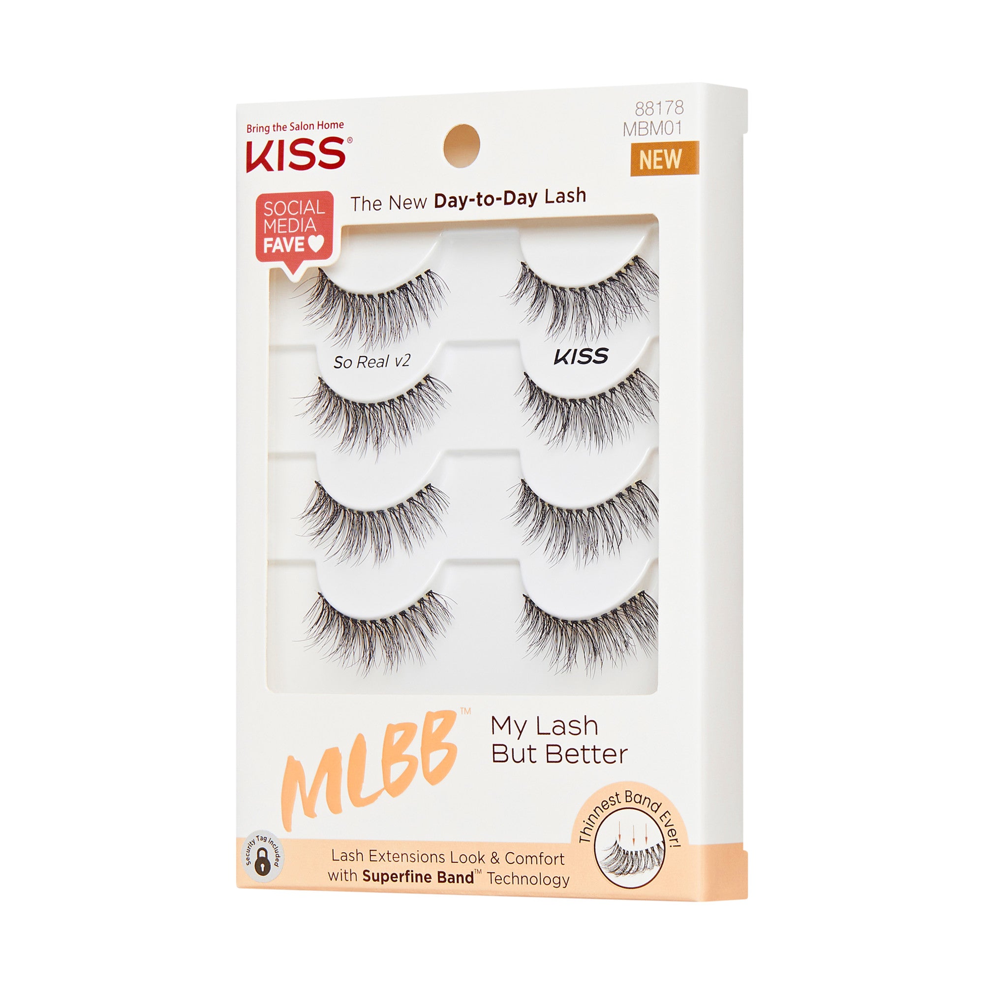 Kiss My Lash But Better 4-Pair Multipack - So Real