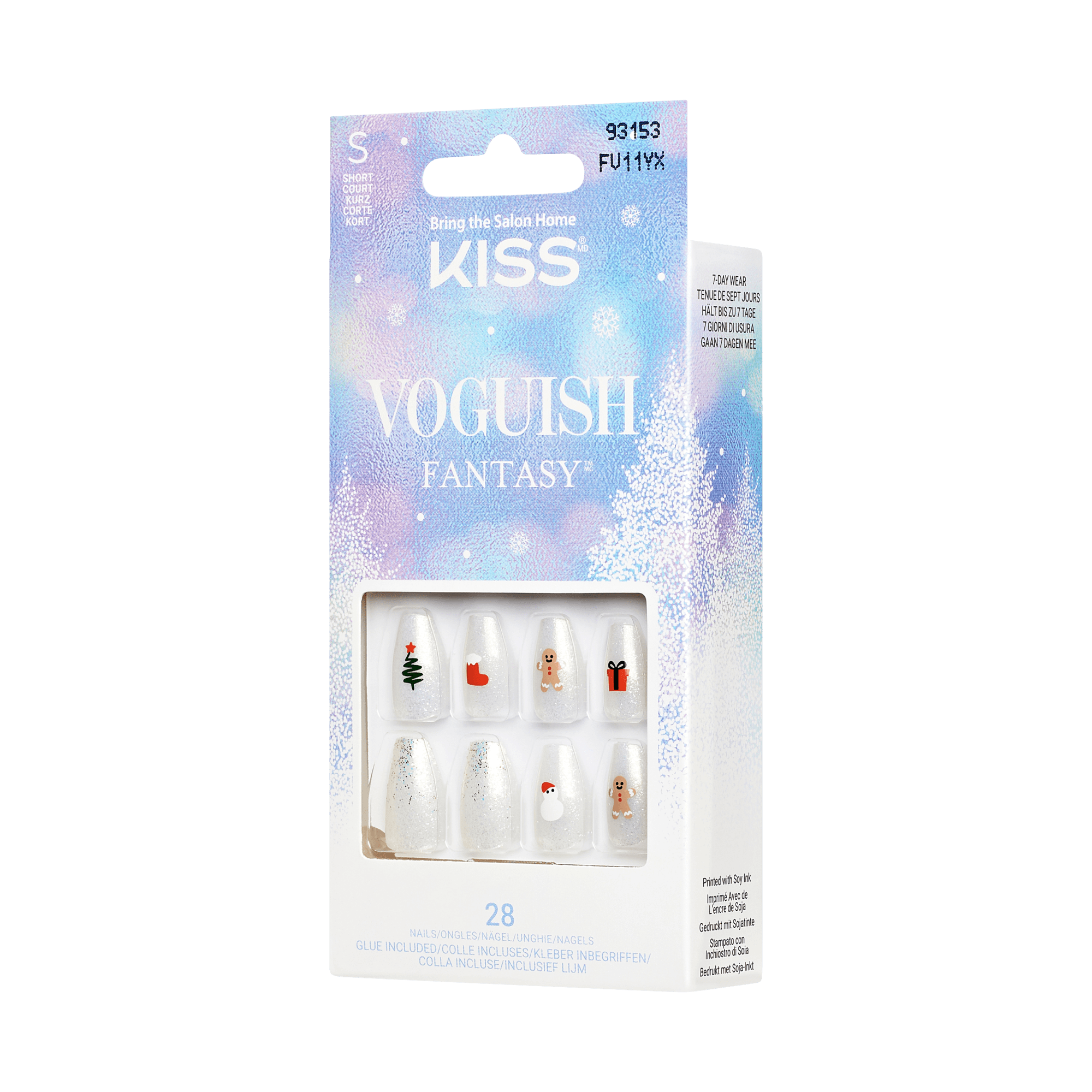 Kiss Voguish Fantasy Holiday Nails - Fancy Elves