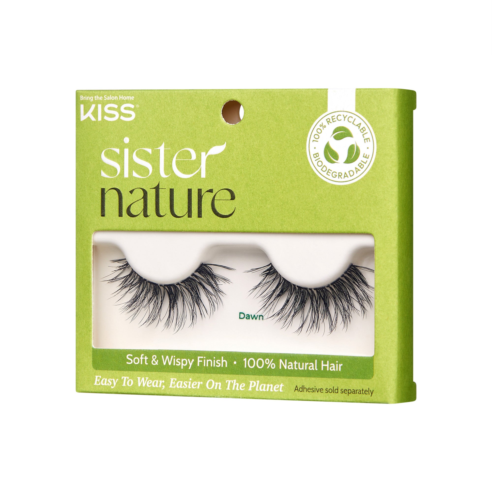 Kiss Sister Nature False Eyelashes - Dawn