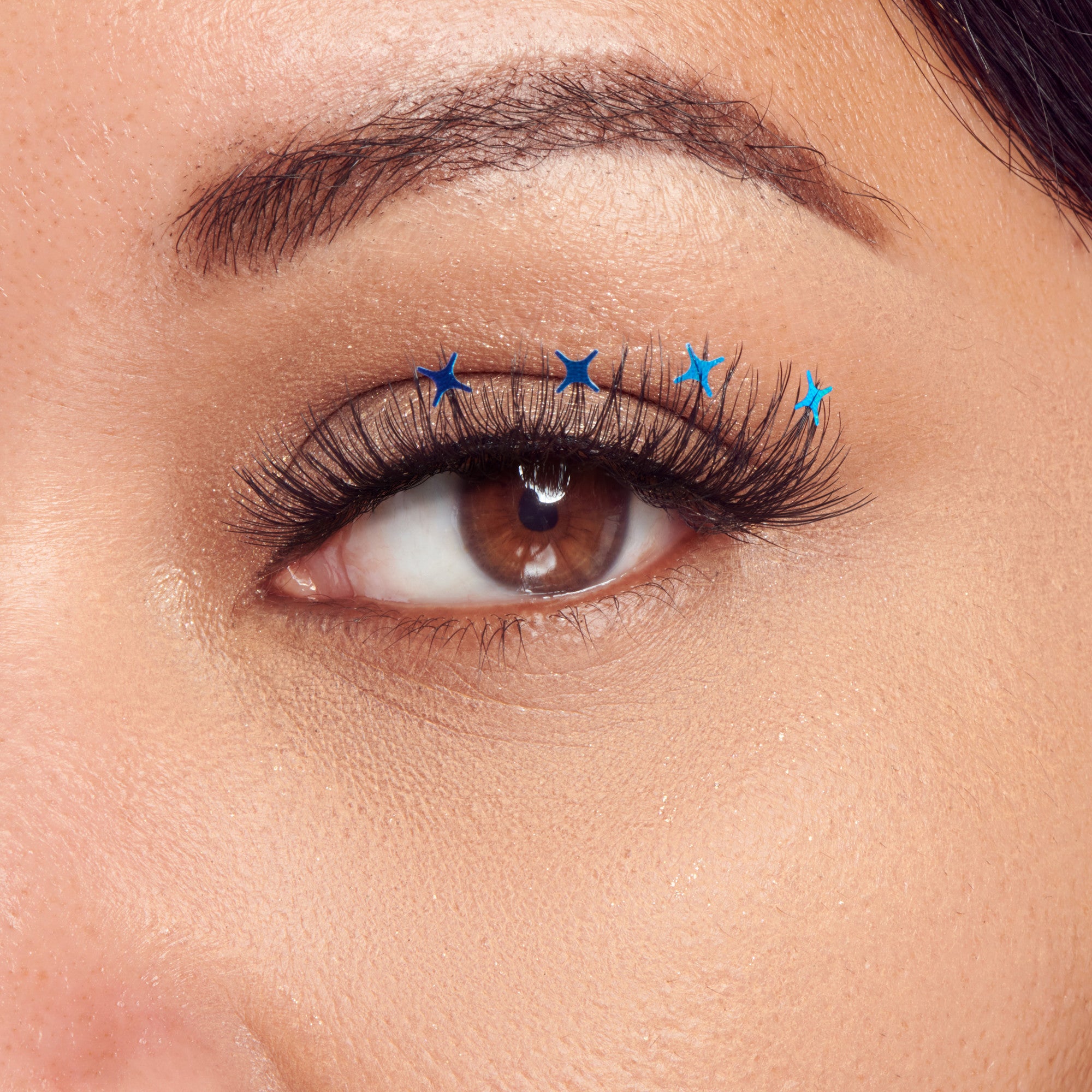 The image shows a close-up of a person&
