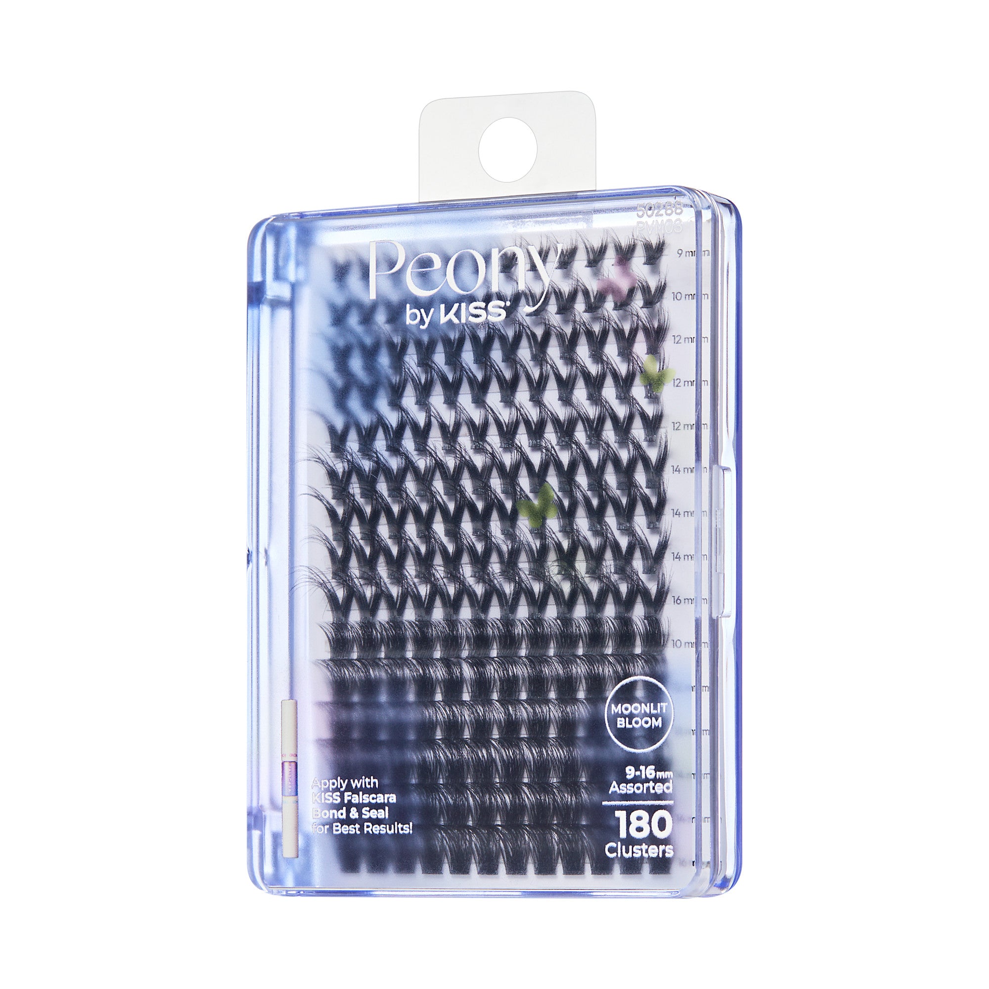 Peony by KISS lash clusters, 180 count, 9-16mm assorted lengths