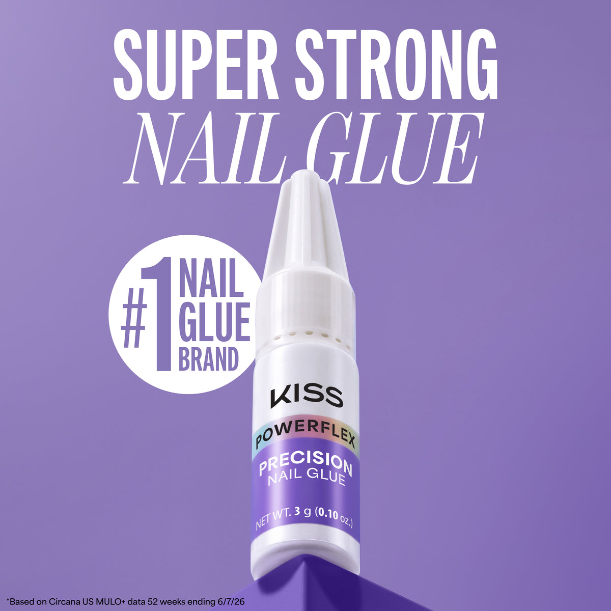 Kiss PowerFlex Precision Nail Glue 2-Pack | Nail Adhesive, Press-On Glue, Precision Nozzle, Ideal for Repairing