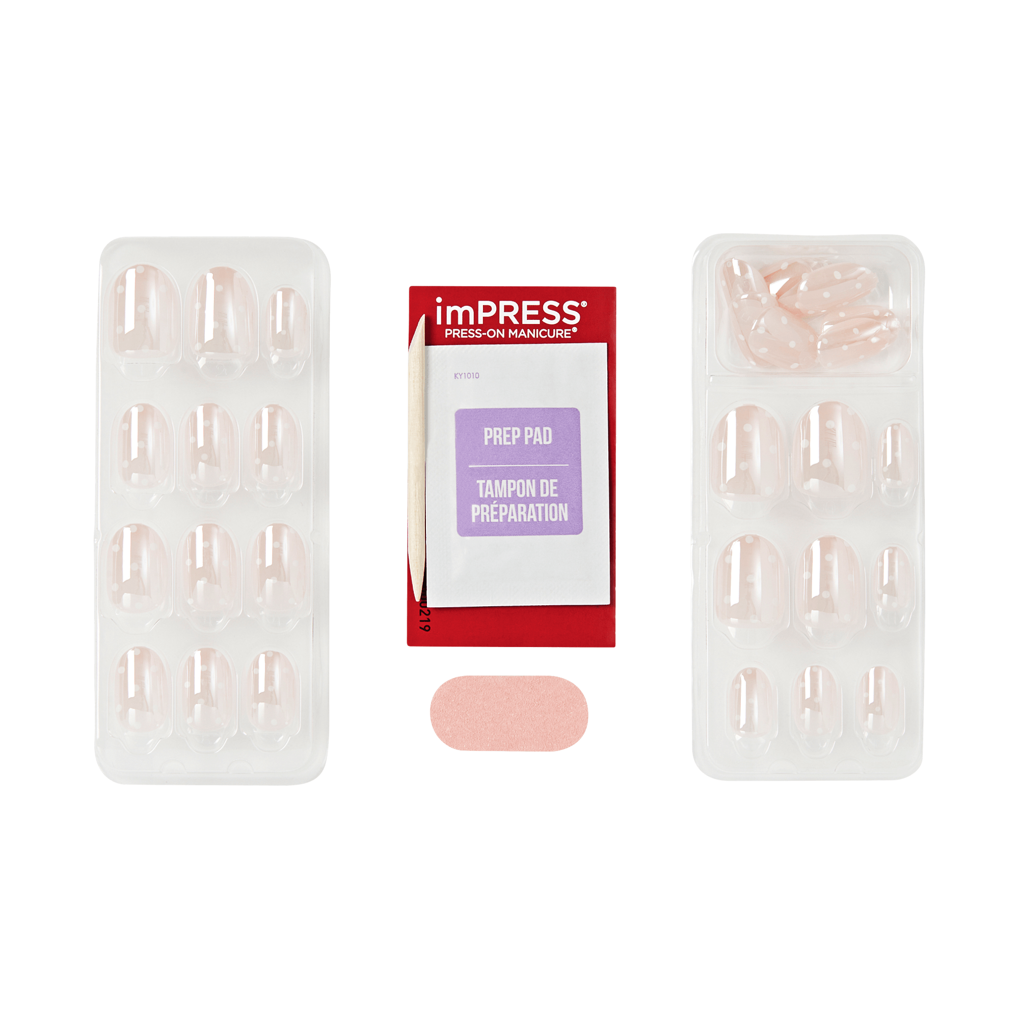 Impress Design No Glue Fake Press On Nails - Fallin&