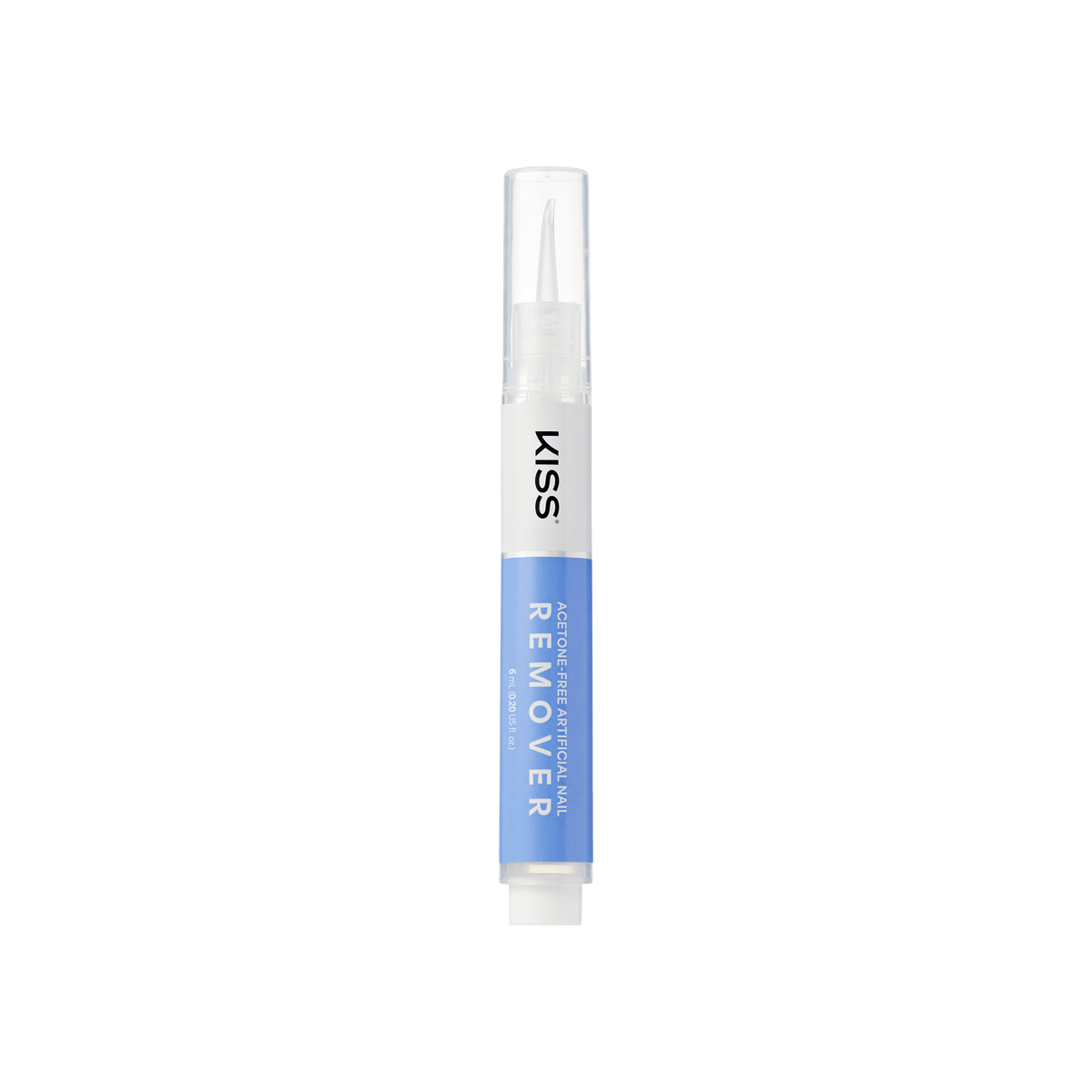 Kiss Acetone-Free Artificial Nail Remover Pen | Fake Nail Remover, Press-On Remover, Precision Tip for Gentle Removal, Non-Damaging, Vitamin E & Keratin Infused, 0.2 fl. oz.