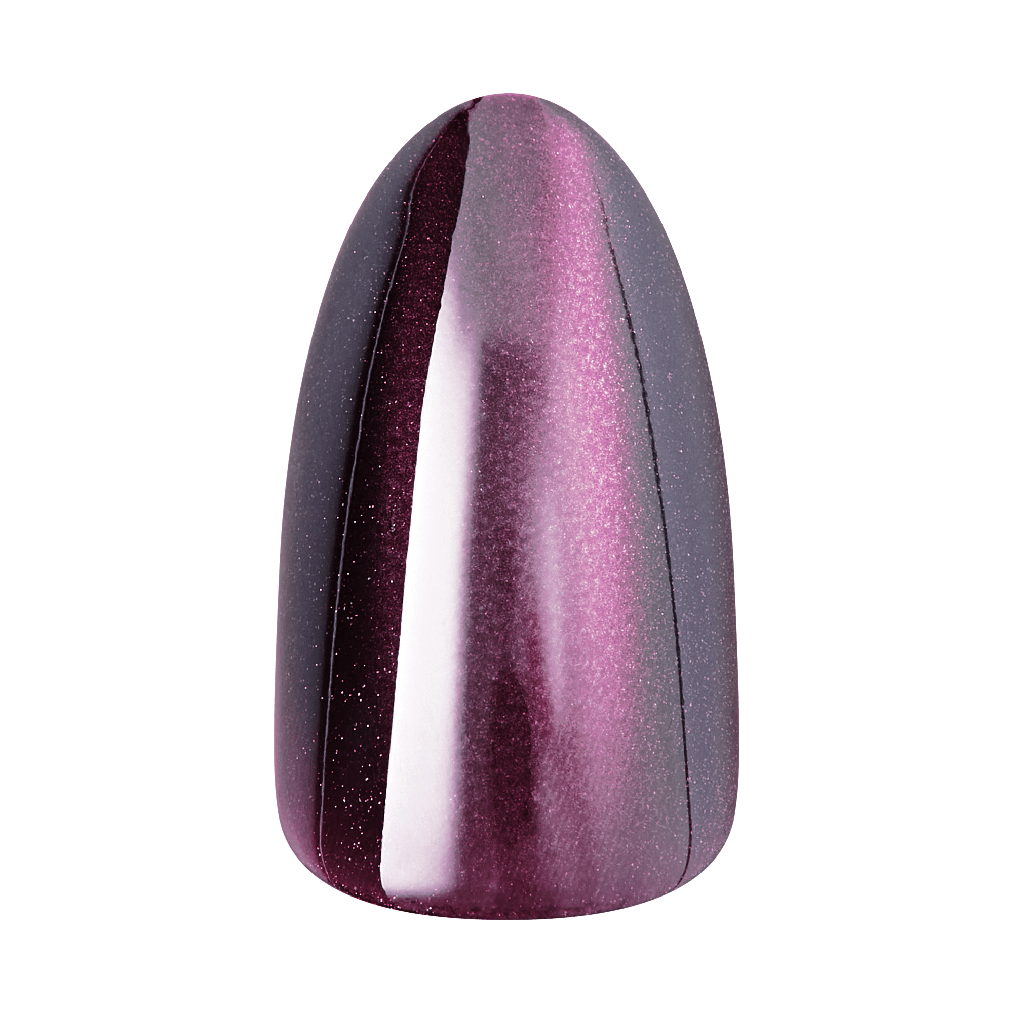 Kiss Haunt Halloween Press On Fake Glue Nails - Fangtastic | Design, Purple, Medium, Almond
