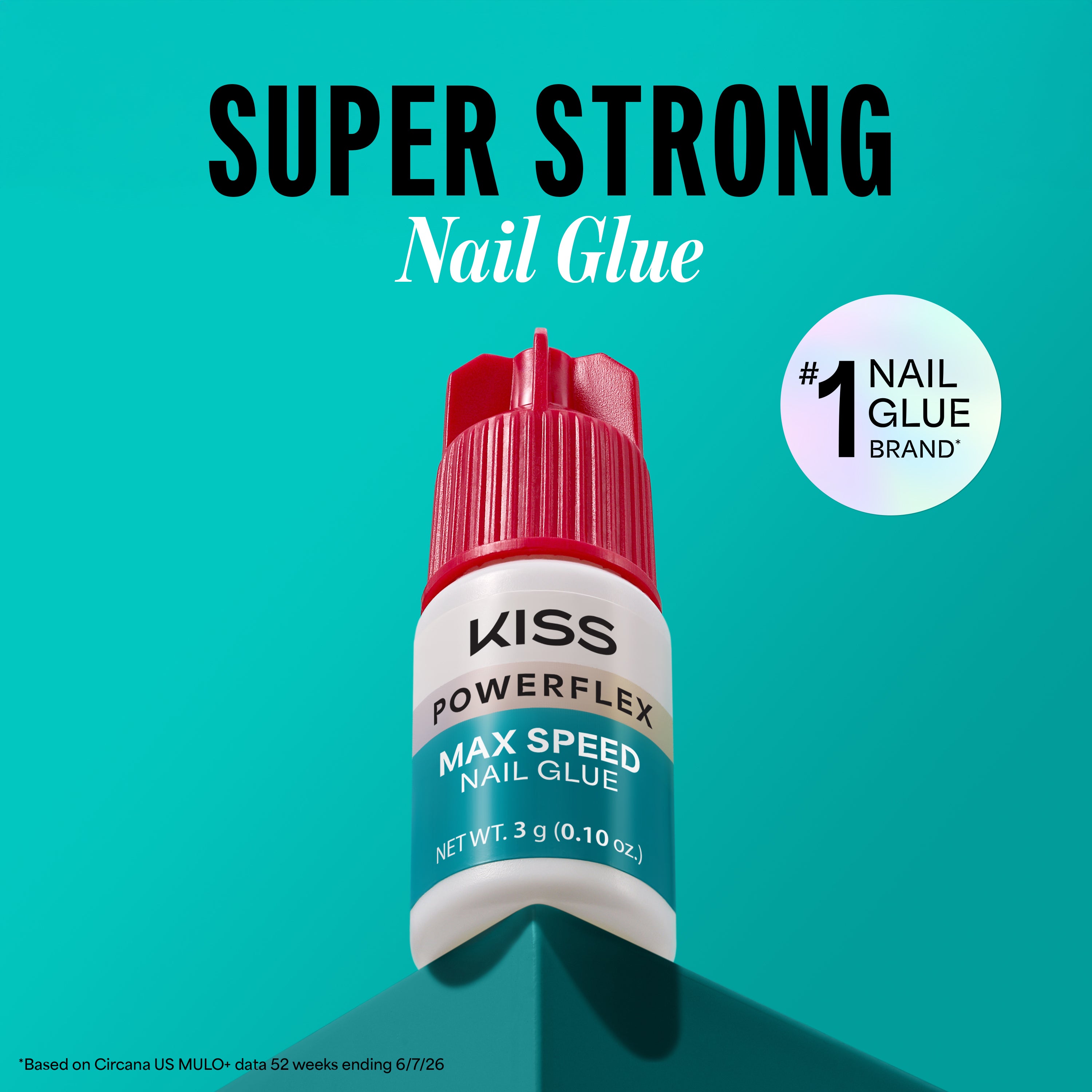 Kiss PowerFlex Maximum Speed Nail Glue - 0.10 oz.