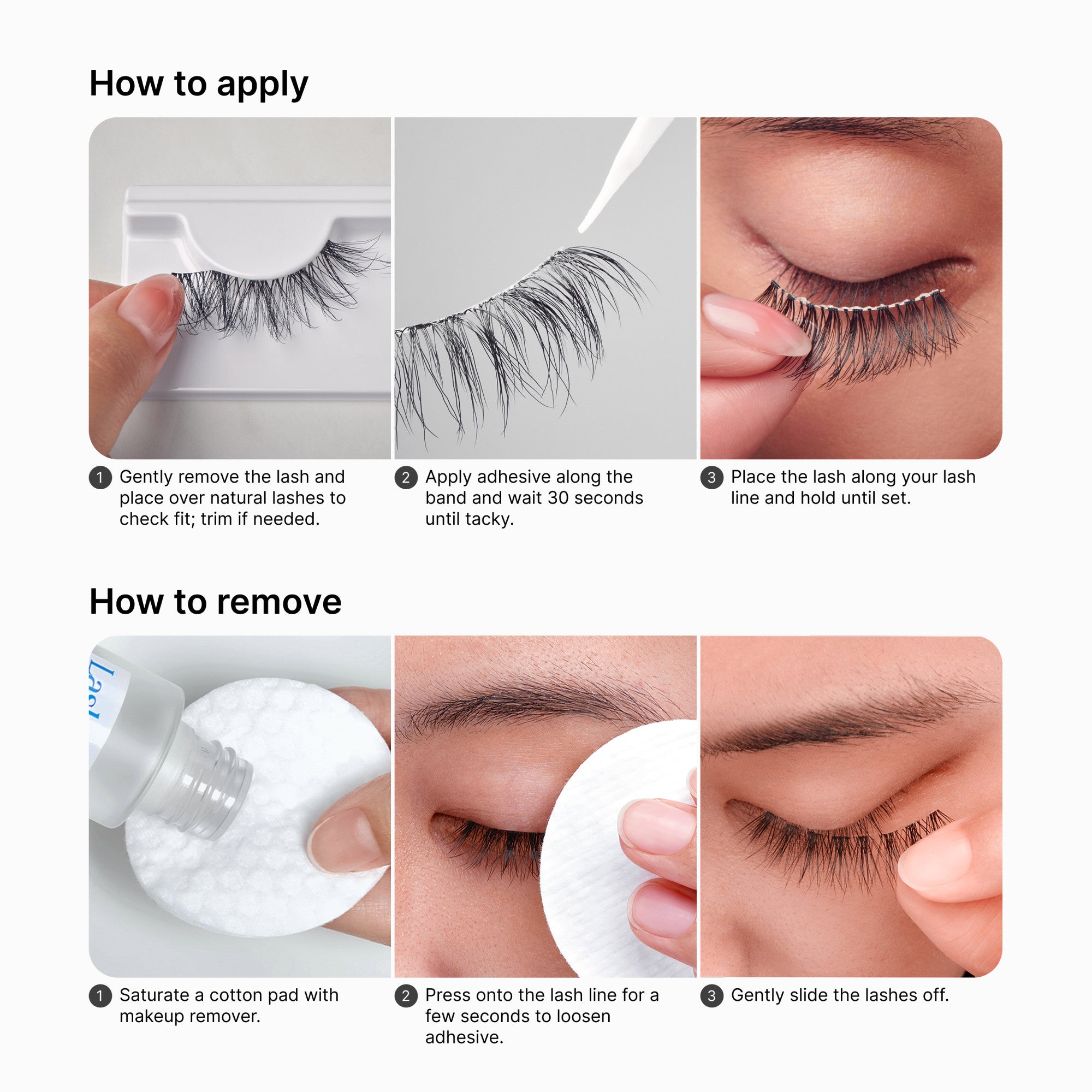 Kiss Lash Couture False Eyelashes The Muses Collection Multipack - Grandeur | 4 Pairs, Strip Lashes, 14mm