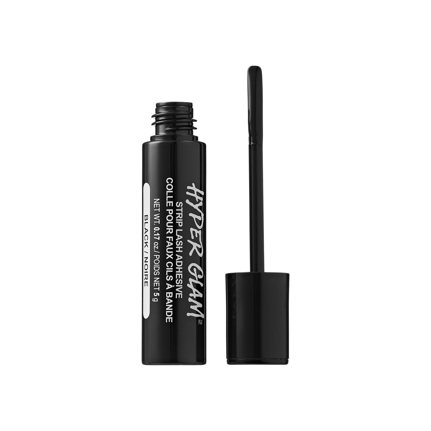 Kiss Hyper Glam Halloween Strip Lash Adhesive - Black | False Eyelash Glue, Strip Lash Adhesive