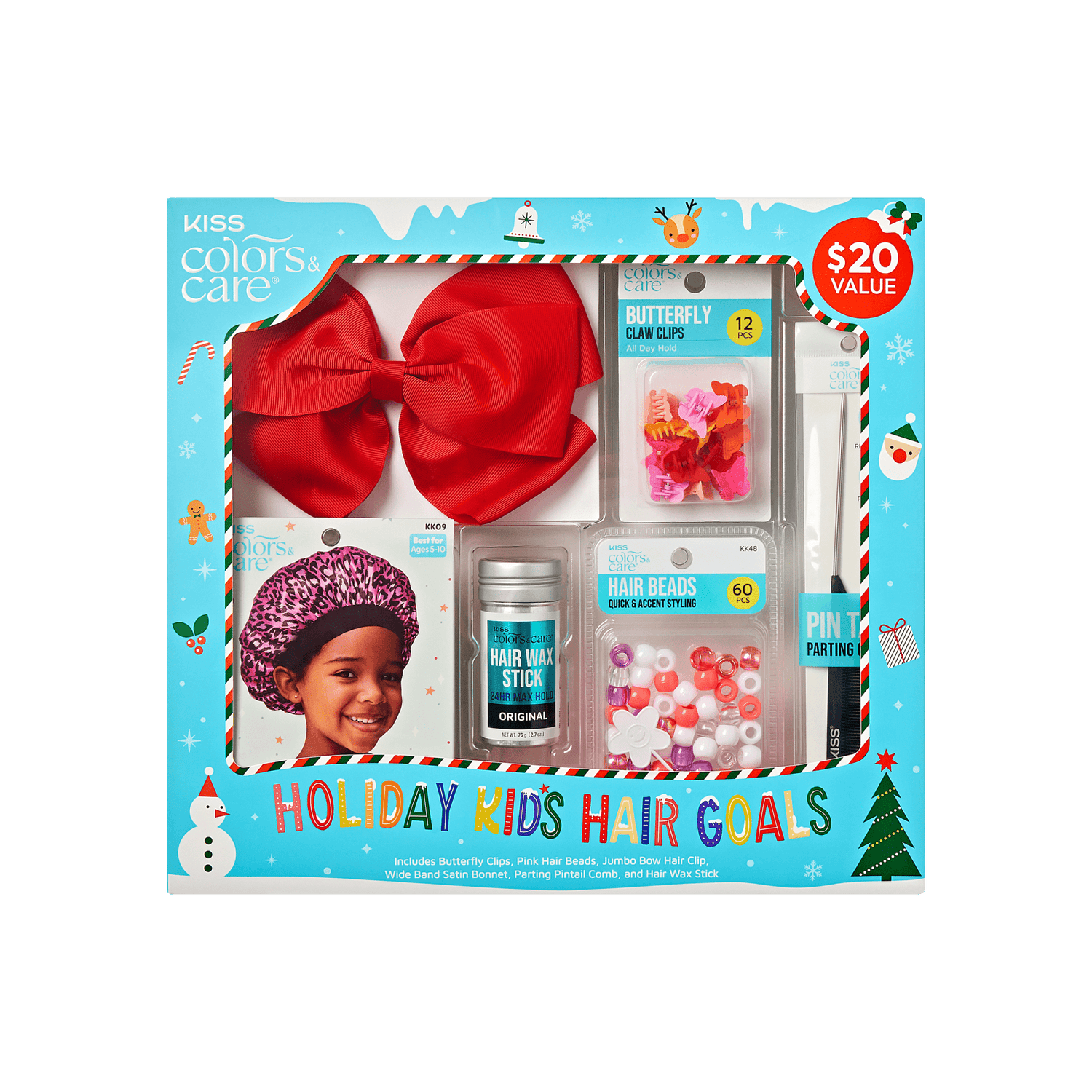 Kiss Colors &amp; Care Kids Holiday Gift Set