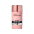Pink cylindrical container with a metallic rose gold cap labeled "Kiss Colors & Care Edge Fixer Max Hold Hair Wax Stick Sweet Peach."