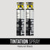 Miss Colors & Care Tintation Spray Natural Black hair color spray, 2-pack with pointed nozzle