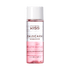 Clear plastic bottle with white cap containing pink liquid, labeled \