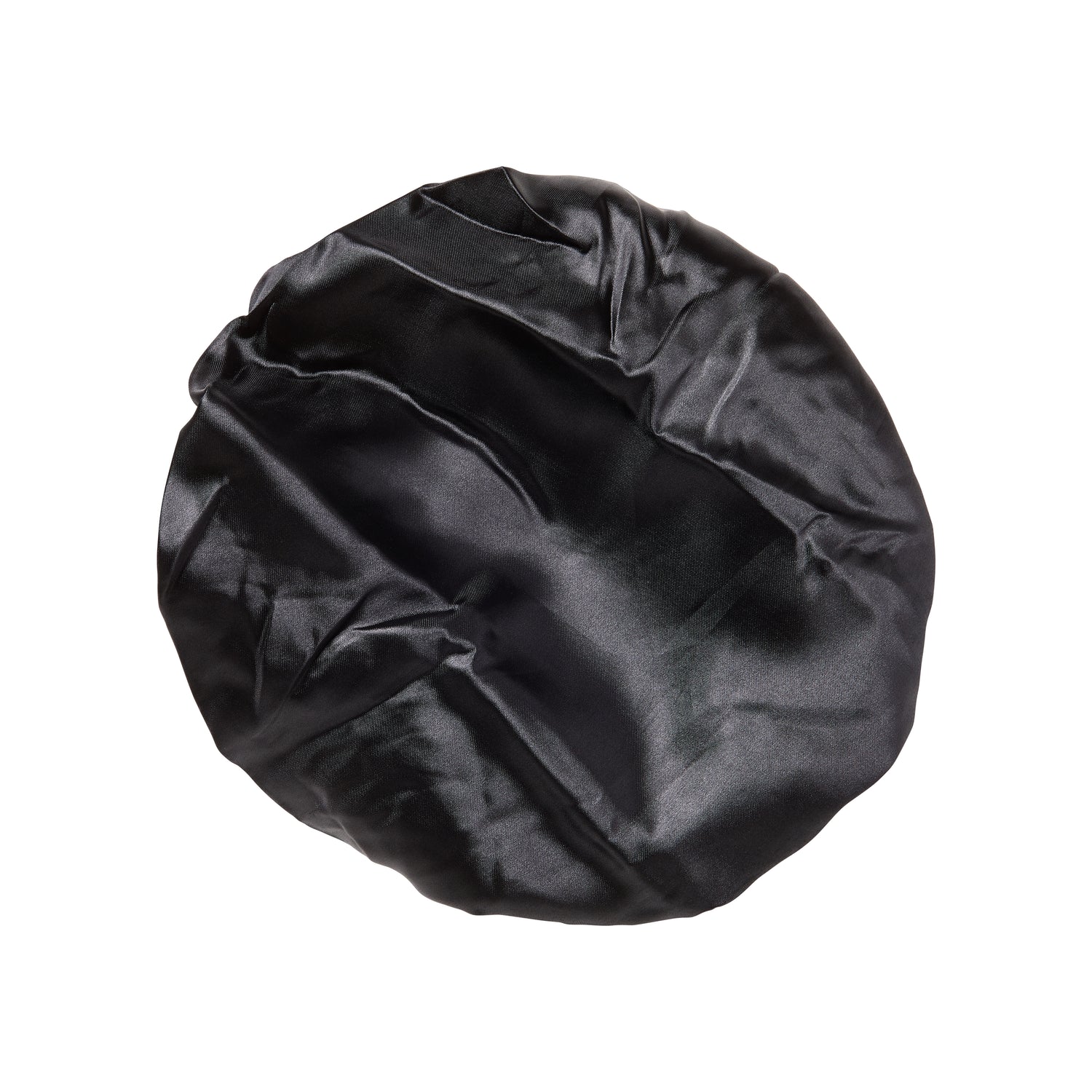 Kiss Colors &amp; Care Silky Satin X-Large Bonnet Cap - Black | Extra-Large, Silk Bonnet, Sleep Bonnet, Hair Accessories