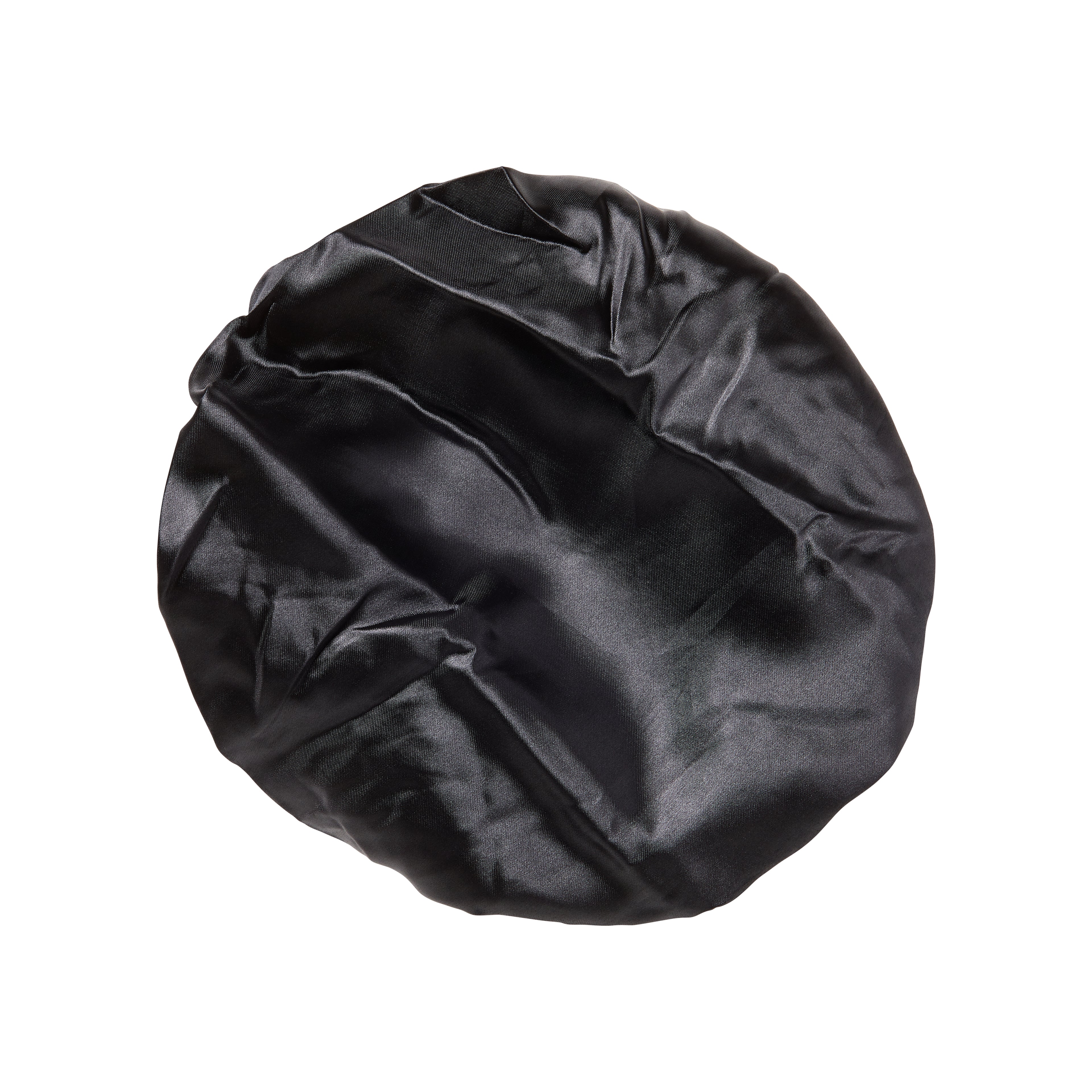 Kiss Colors &amp; Care Silky Satin X-Large Bonnet Cap - Black | Extra-Large, Silk Bonnet, Sleep Bonnet, Hair Accessories