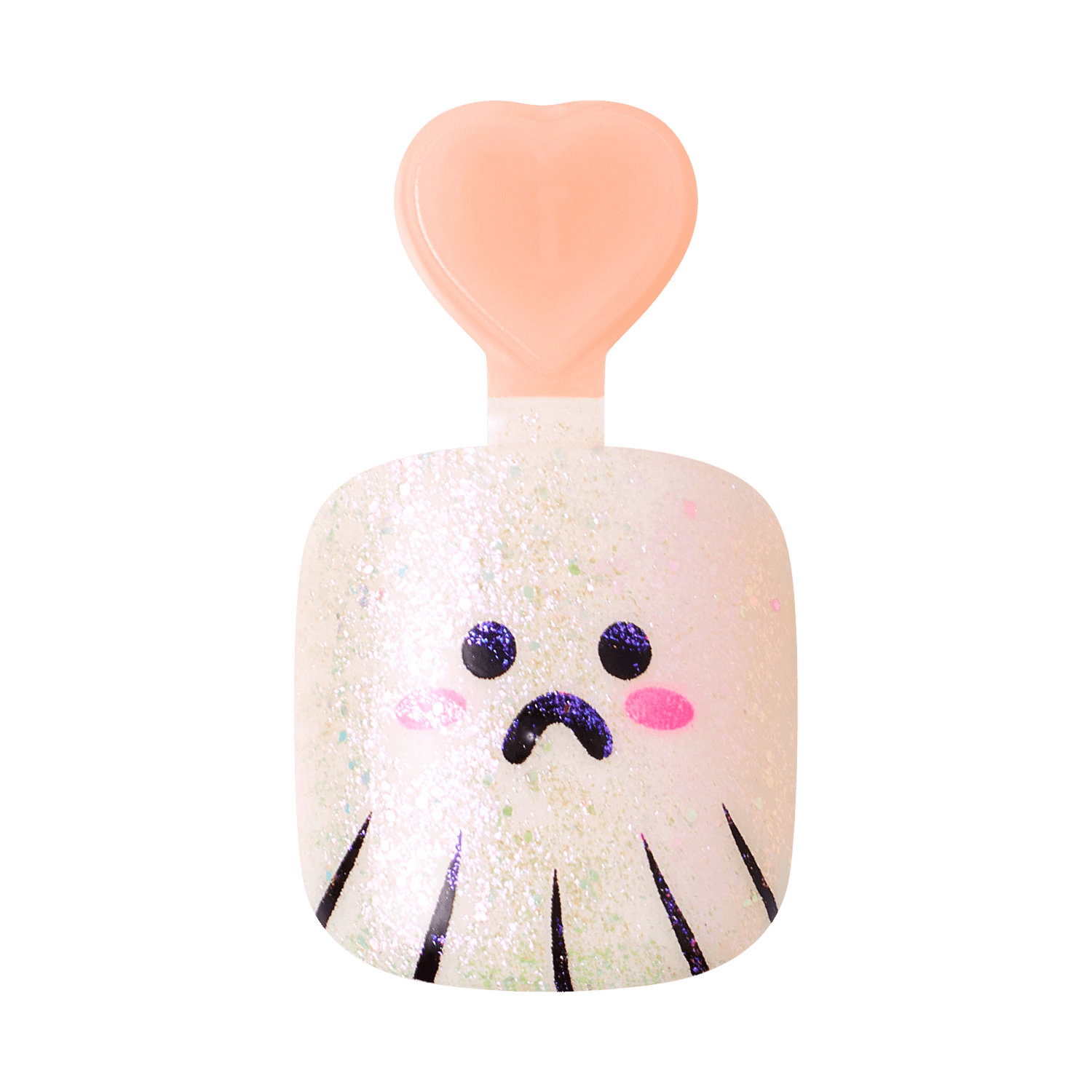 Impress Kids Halloween No Glue Fake Press On Nails - Tricky | Design, White, Kids, Squoval, Glow In The Dark, Manicure