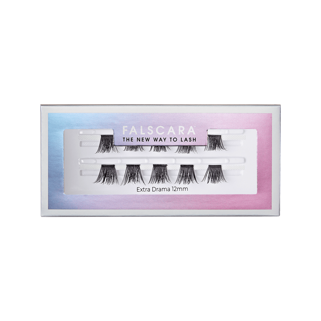 Falscara Extra Drama 12mm false lashes in packaging box