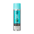 Tall silver spray can with a turquoise cap and label, featuring \