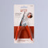 KISS Artificial Nail Tip Clipper with red non-slip handles in clear blister packaging, featuring \