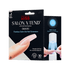 Black and white box featuring KISS Salon X-tend LED Soft Gel System Starter Kit for flawless gel nail extensions, showing a pink nail on a finger and an LED lamp curing a nail.