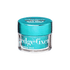 Small clear jar with a shiny turquoise lid containing KISS Colors & Care Edge Fixer for maximum hold, watermelon scent, 30mL.