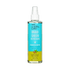 Clear plastic spray bottle with white spray top, labeled KISS Colors & Care Braid Sheen Refresher. Blue and yellow label highlights hydration, soothing, and shine with organic Jamaican black castor oil, rosemary, and peppermint oils. Contains 8.45 fl oz.