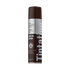 The image features a can of temporary hair color spray from the brand "Miss Colors & Care." The can is labeled "Tintation" and is designed for medium brown hair color. It has a sleek, cylindrical shape with a dark brown cap. The packaging includes a silver label that highlights its features, such as being highly water-resistant and quick-drying. The overall design is modern and appealing, aimed at consumers looking for a temporary hair color solution.