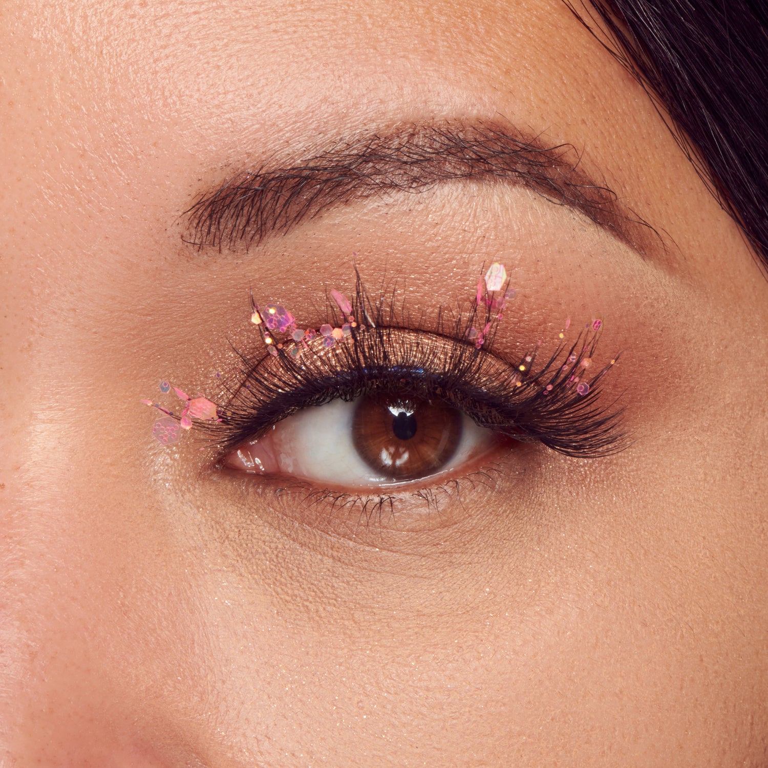 The image shows a close-up of a person&