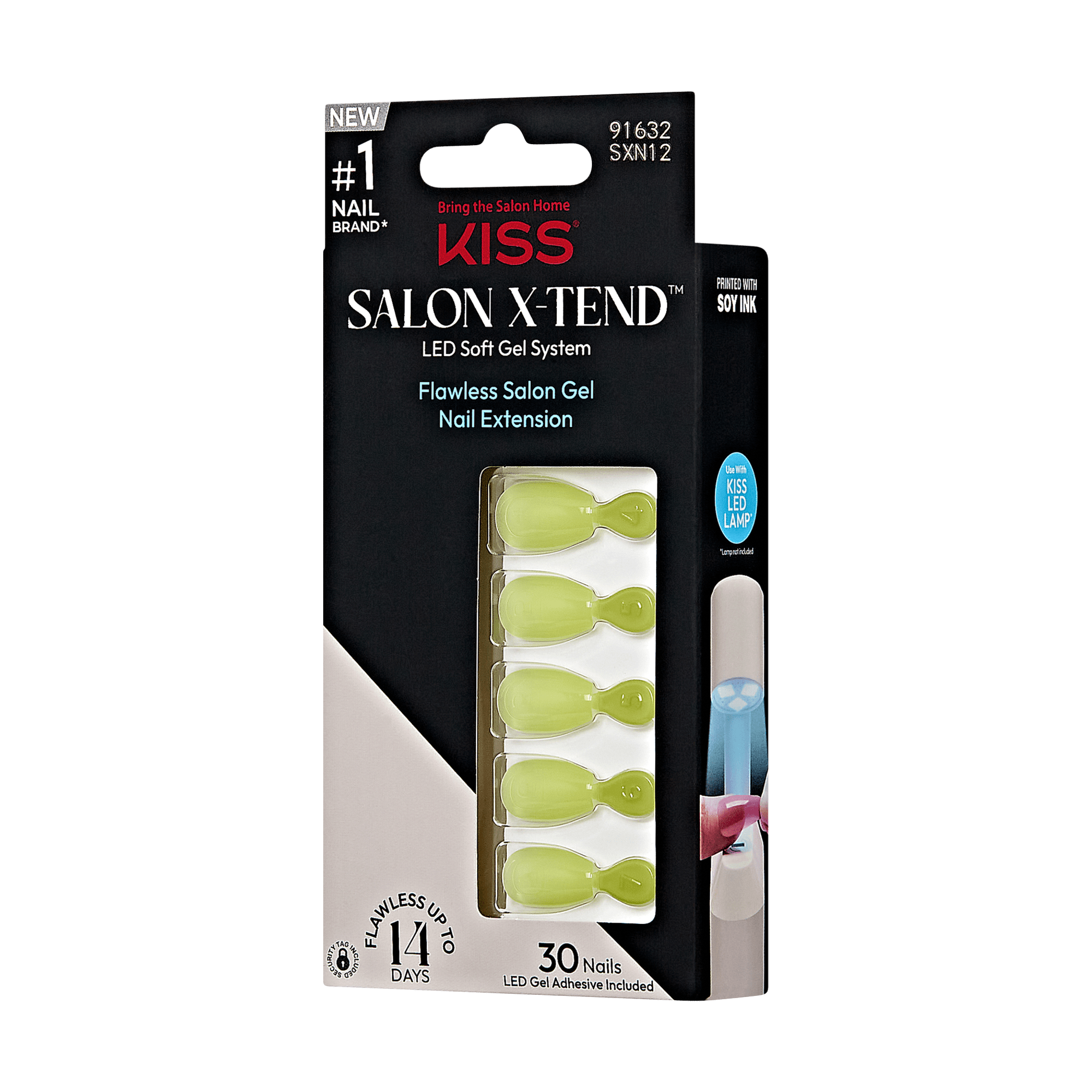 Kiss Salon X-tend Color Press On Gel Nails - I Got This