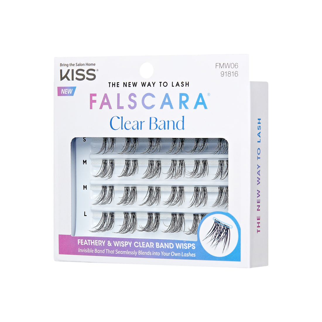 Falscara Clear Band Natural Multipack – 24 Wisps