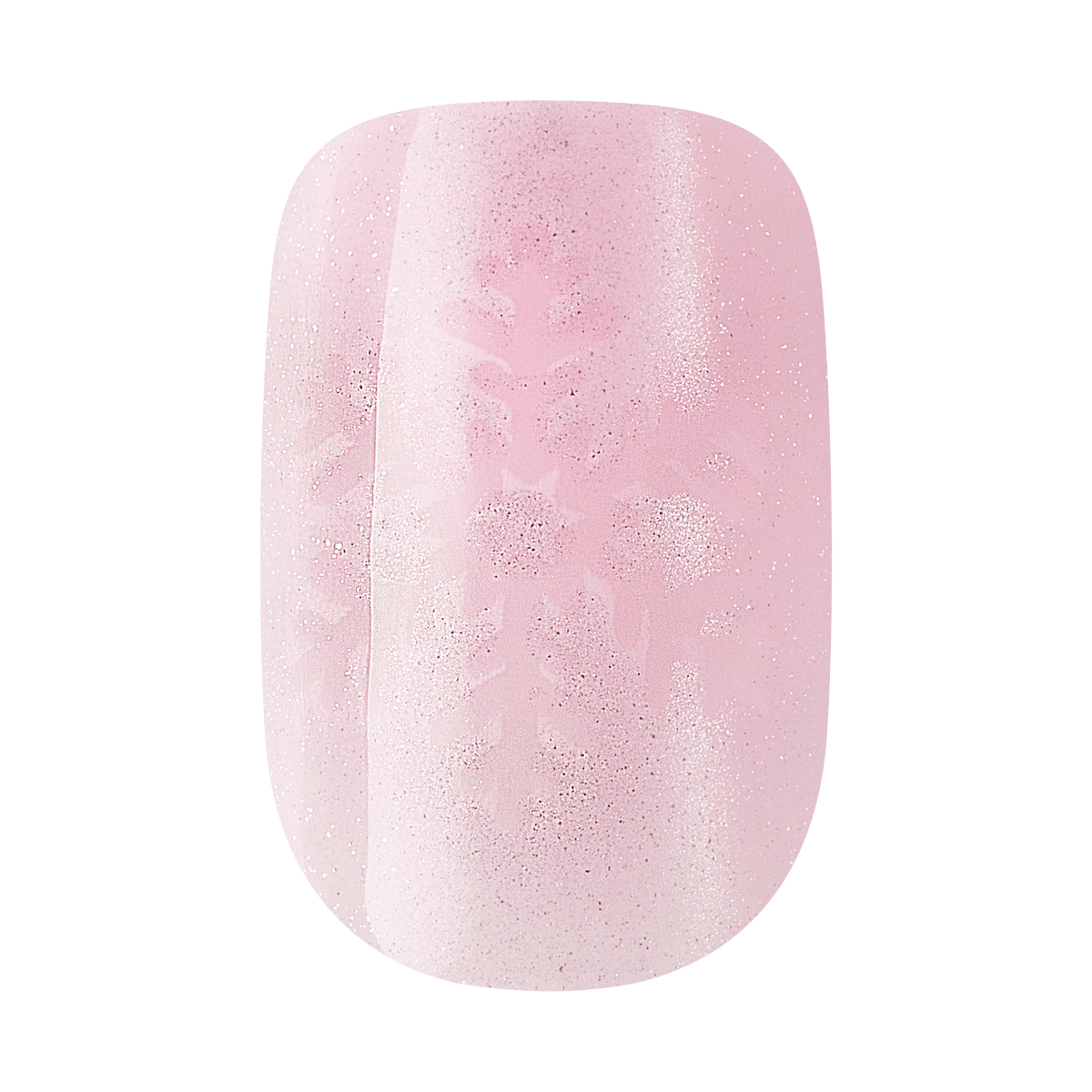 Kiss Merry Holiday Press On Fake Glue Nails - Merry Tips | Design, Pink, Short, Squoval
