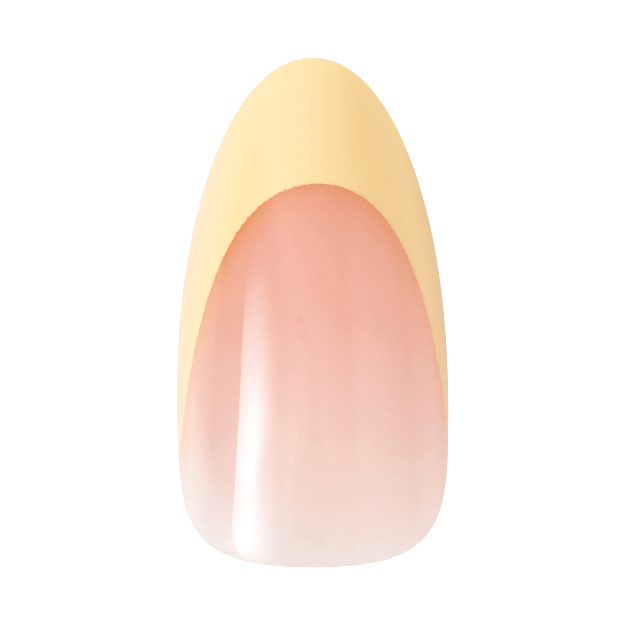 Kiss Glam Jeweled Press On Fake Glue Nails - Gleam Catcher | 3D &amp; Jeweled French, Yellow, Medium, Almond