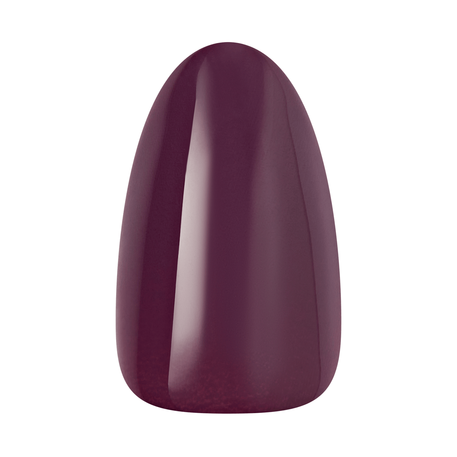 Kiss Core Design Press On Fake Glue Nails - Soft Glow | French Design, Purple, Medium, Almond