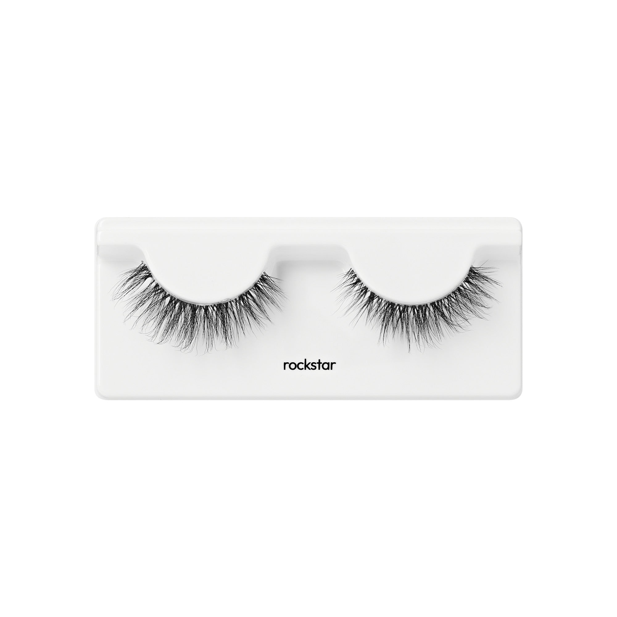 Kiss Hyper Glam Halloween False Eyelashes - Rockstar | 1 Pair, Strip Lashes, 12mm