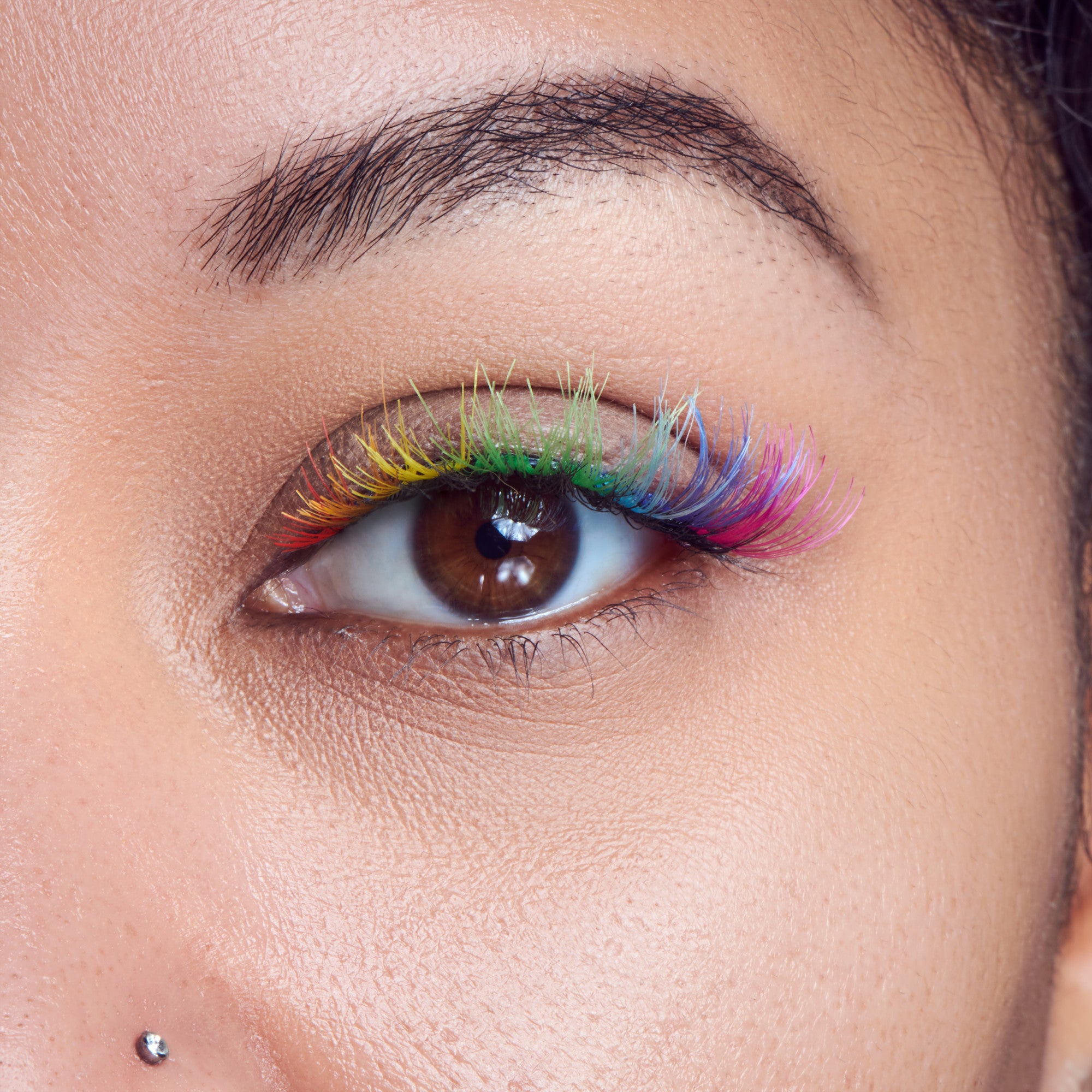 The image shows a close-up of a person&