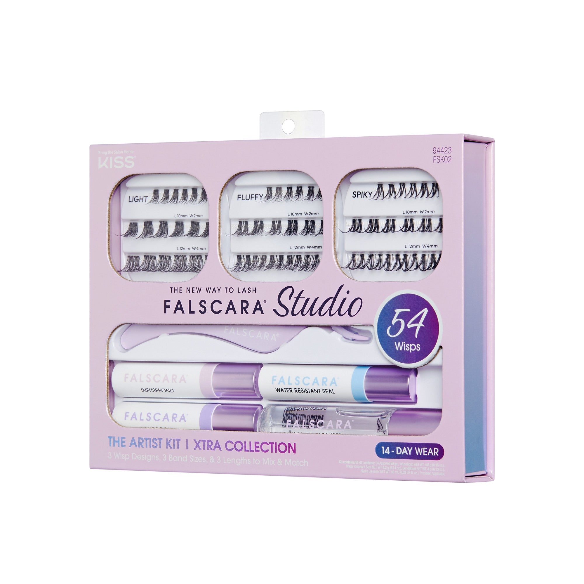 Falscara Studio Lash Extension Kit  - Xtra - 54 Volume Wisps