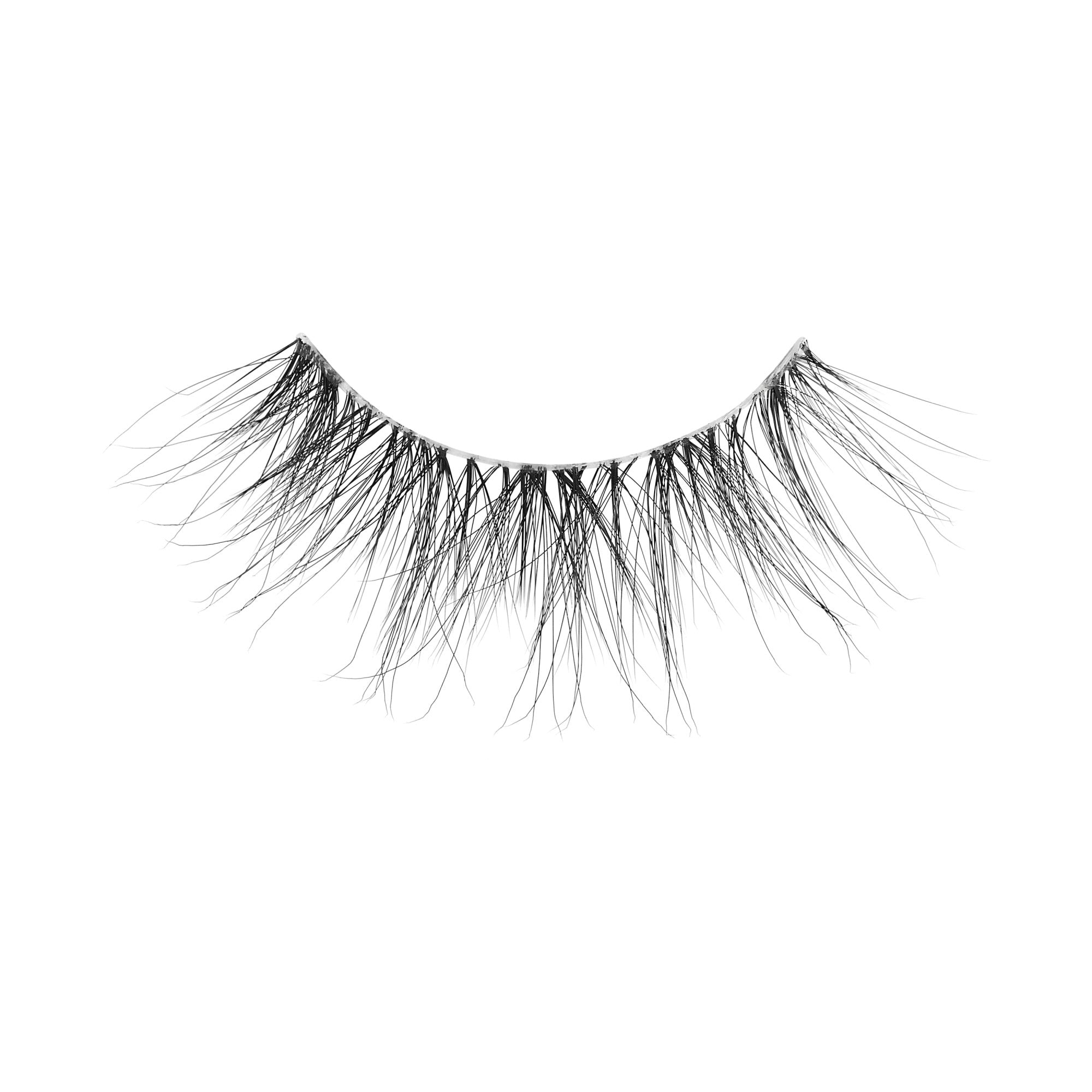 Kiss Hyper Glam Halloween False Eyelashes - Downtown Girl | 1 Pair, Strip Lashes, 14mm