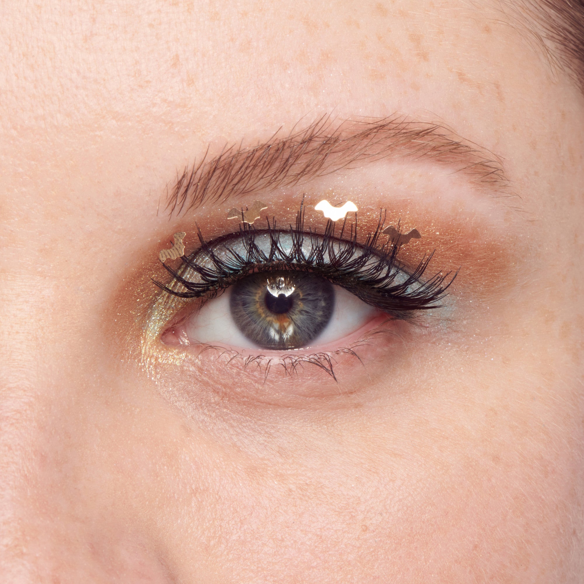 The image shows a close-up of a person&