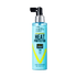 Blue spray bottle of KISS Colors & Care Anti-Reversion Heat Protector Keratin Spray, labeled for thin hair and ultra lightweight, 177 mL.