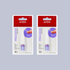 Two packages of Kiss Precision Nail Glue on a gray background