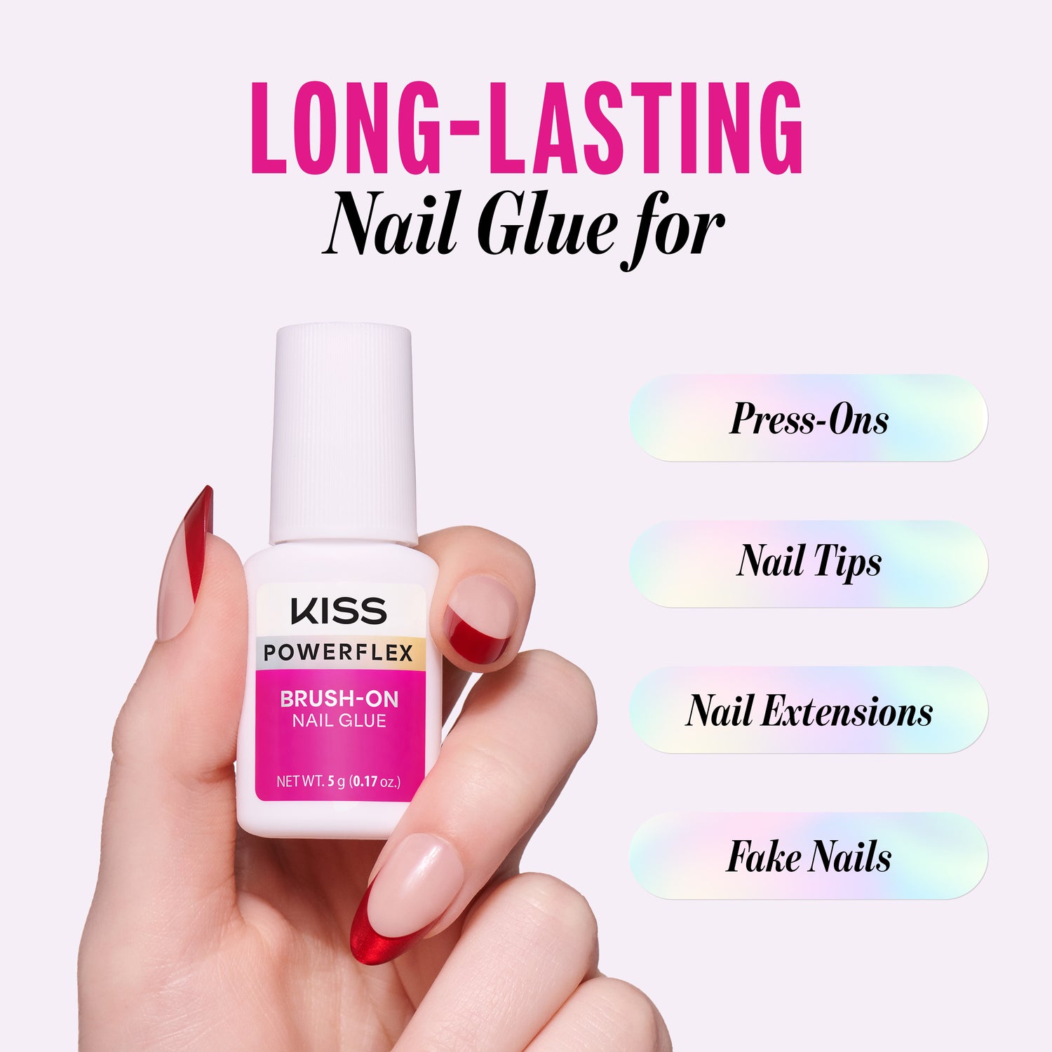 Kiss PowerFlex Brush-On Nail Glue