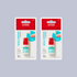 Two packages of Kiss Powerflex Max Speed nail glue on a gray background