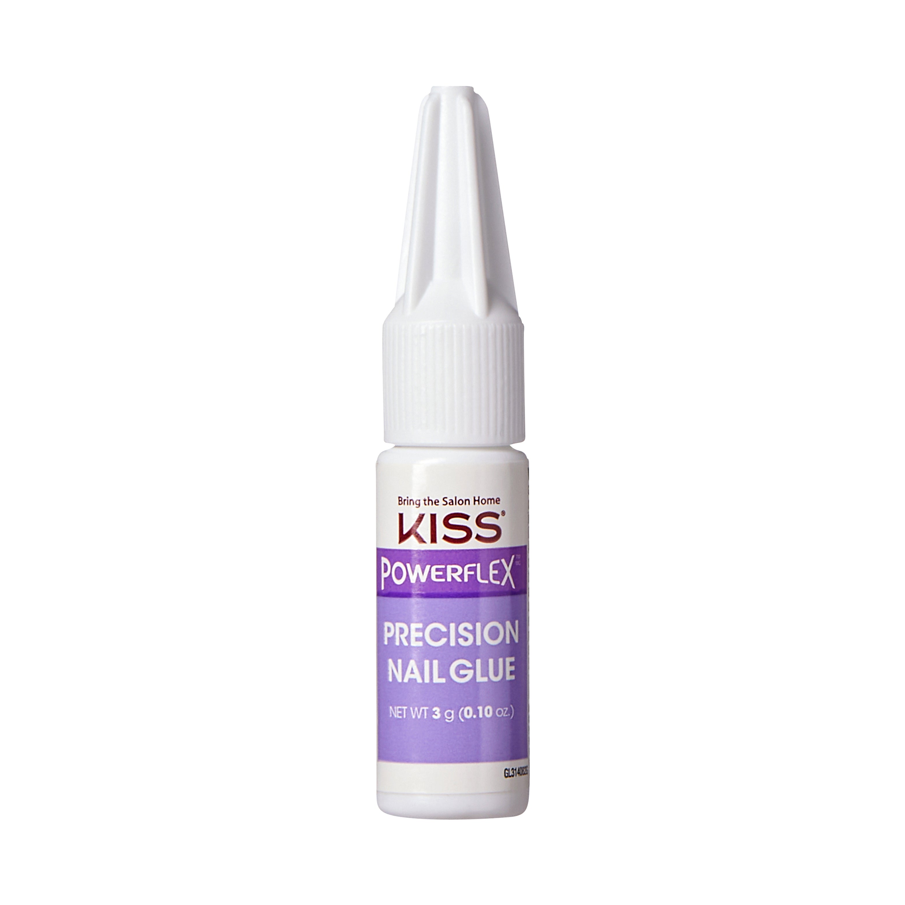 KISS Powerflex Precision Nail Glue, 3g bottle with white cap