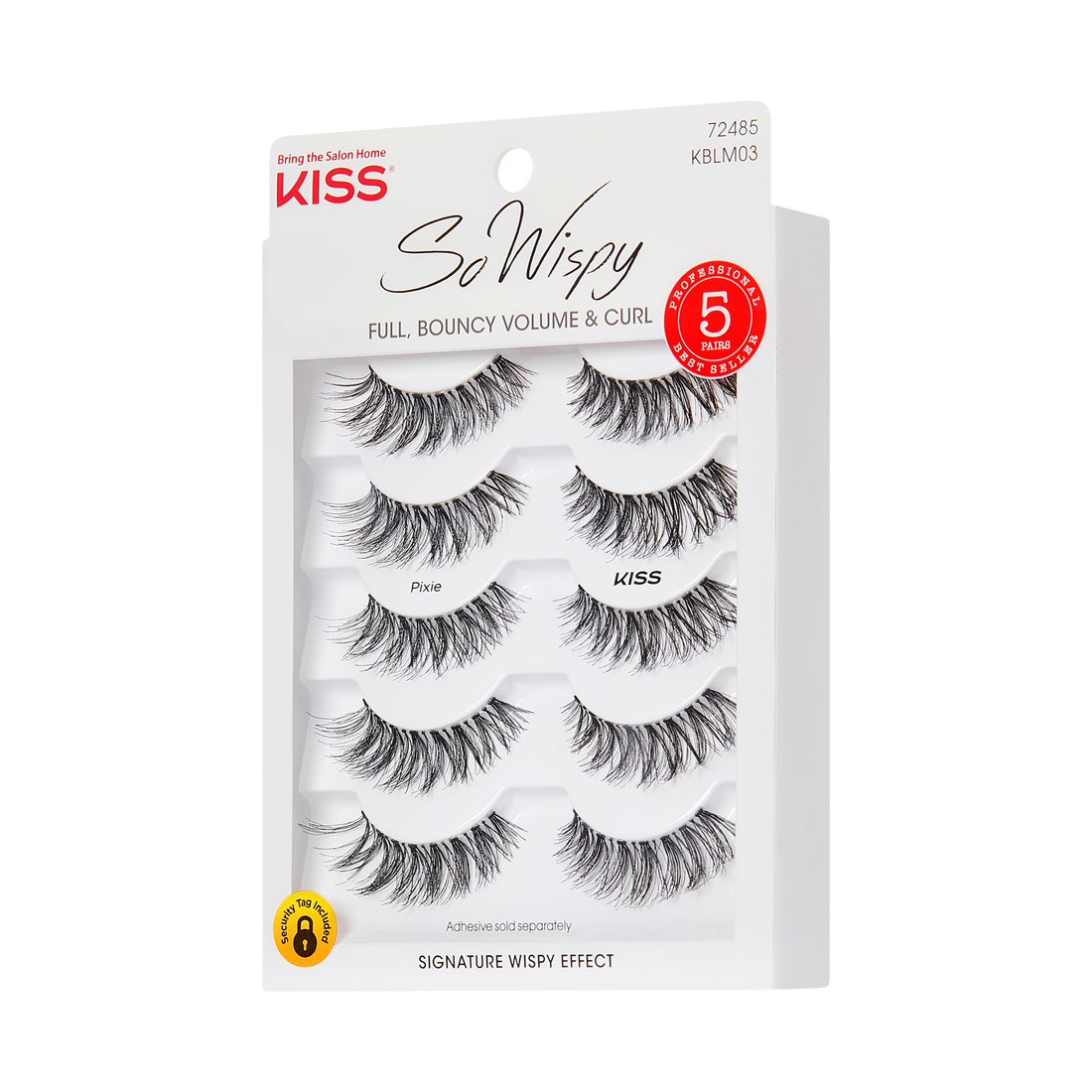 Kiss So Wispy False Eyelashes Multipack - Pixie