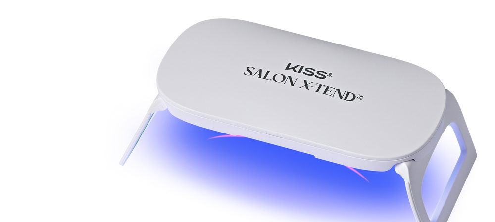 KISS Salon X-Tend professional LED nail lamp with blue light emission