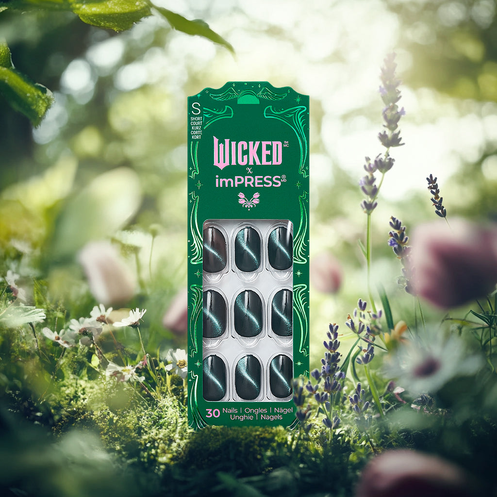 Wicked x imPress No Glue Nails - Land of Oz
