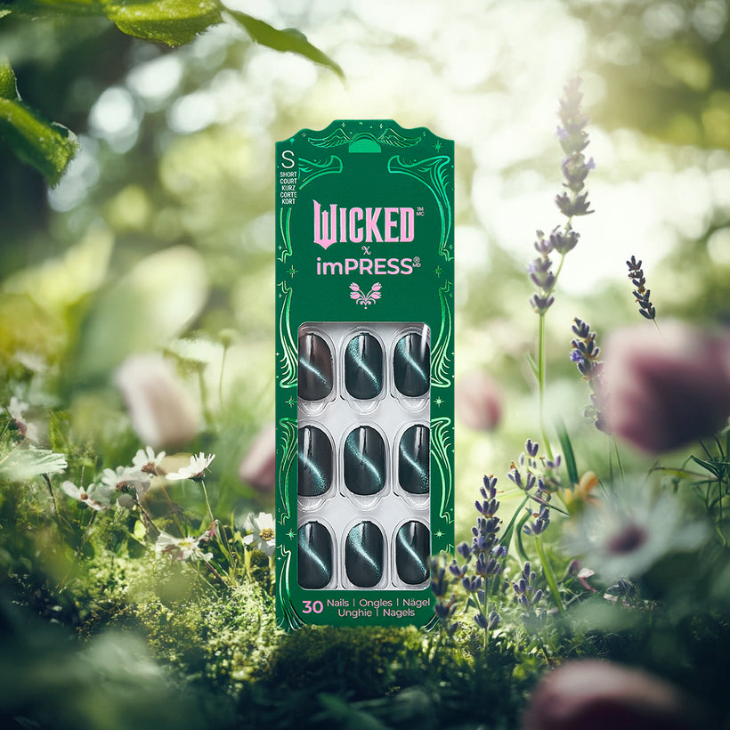 Wicked x imPress No Glue Nails - Land of Oz