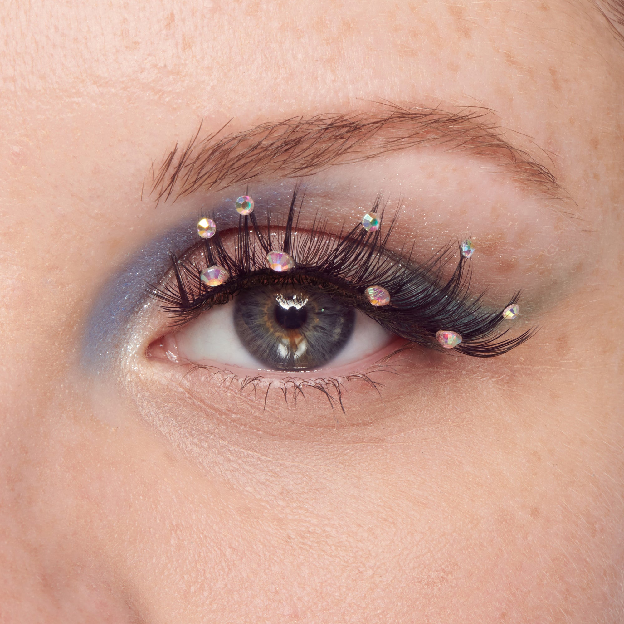 The image shows a close-up of a person&