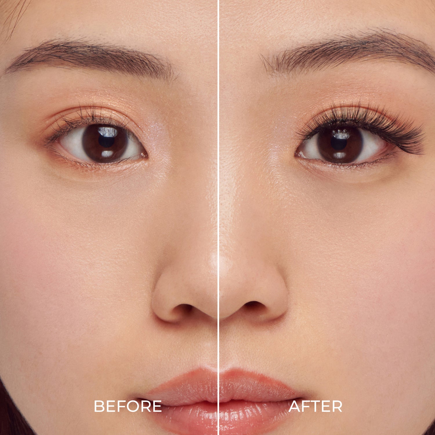 Before and after comparison of a woman&