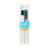 KISS Colors & Care 3-in-1 Ombre Chrome Edge Combrush with blue-purple ombre comb, boar bristle edge brush, and metal pin tail, labeled "Edge Combrush" and "100% Boar Bristles."